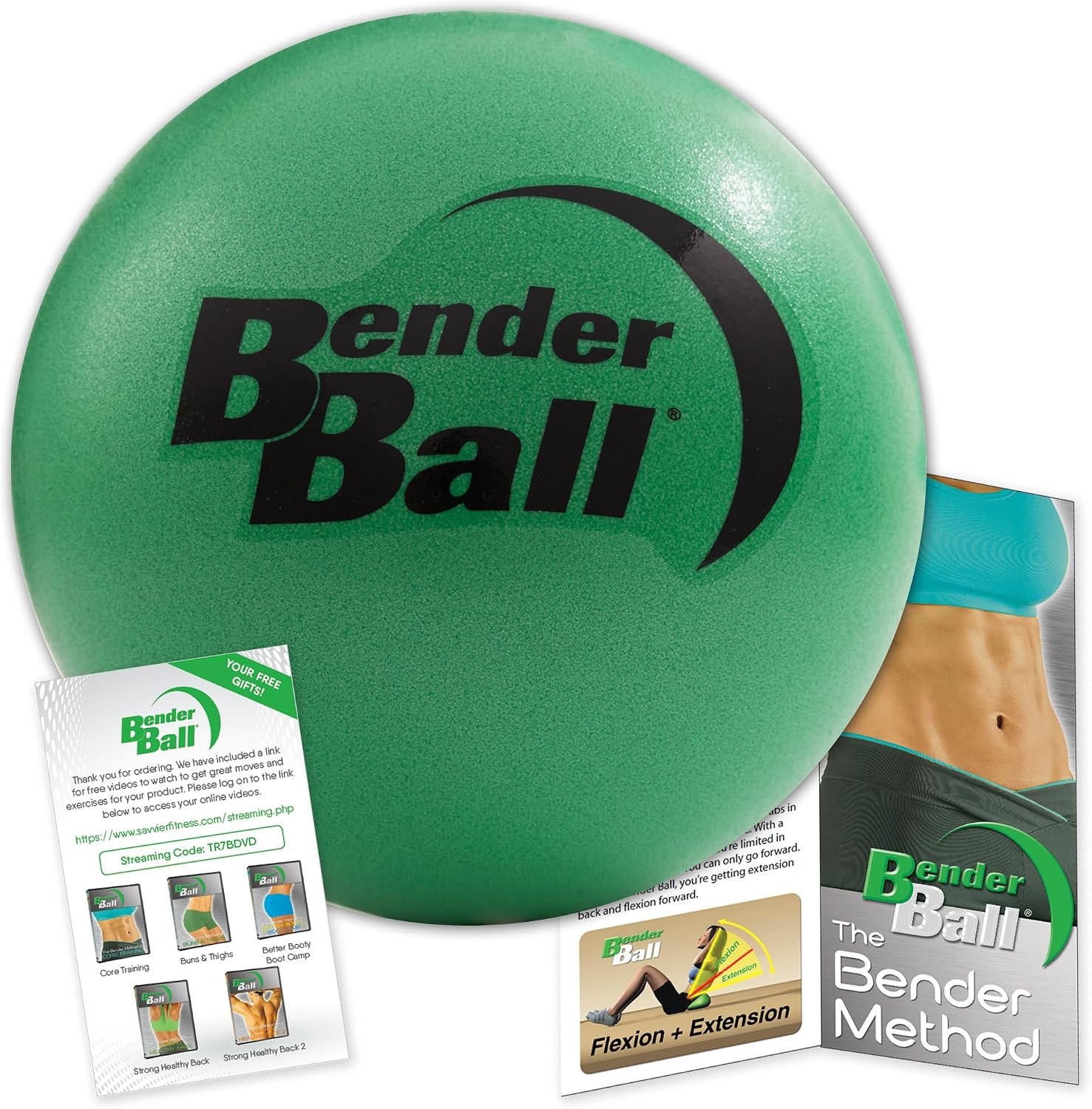 The Original 9″ Pilates Core Fitness Small Exercise Ball + Videos