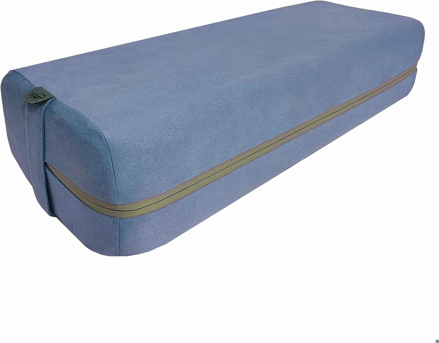 NGT new guide steps Yoga Bolster Pillow for Meditation and Support – Rectangular Yoga Cushion Foam Wedges Washable Suede Pillowcase for Men and Women with Carry Handles.…