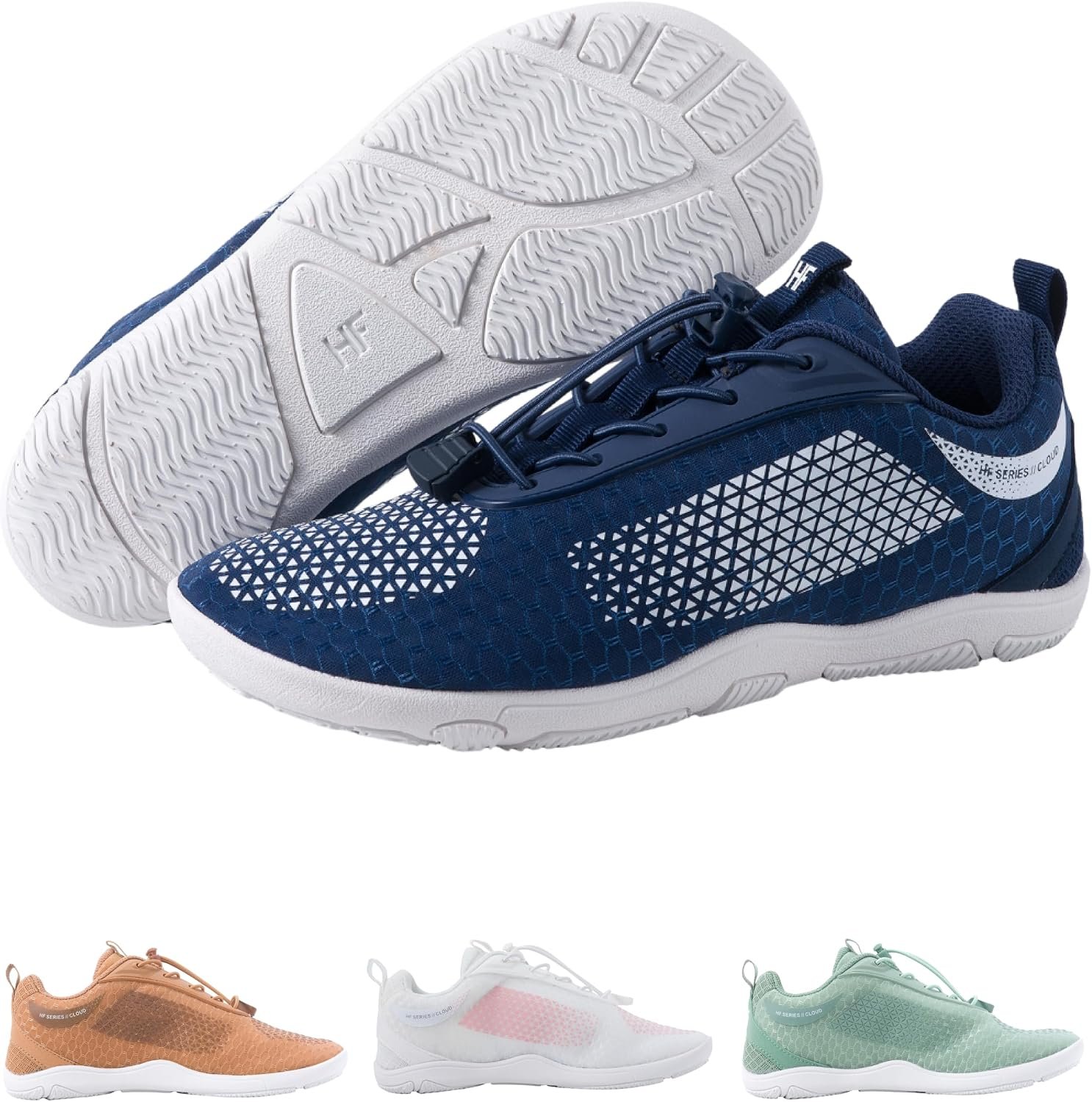 Hike Footwear HF Flow Minimalist Barefoot Shoes Women Men, Wide Toe Box