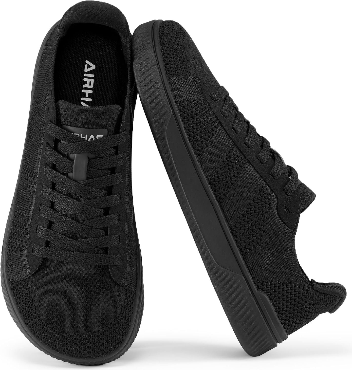 AIRHAS Womens Wide Toe Box Barefoot Shoes Zero Drop Fashion Sneakers for Women Walking Casual Minimalist Shoes