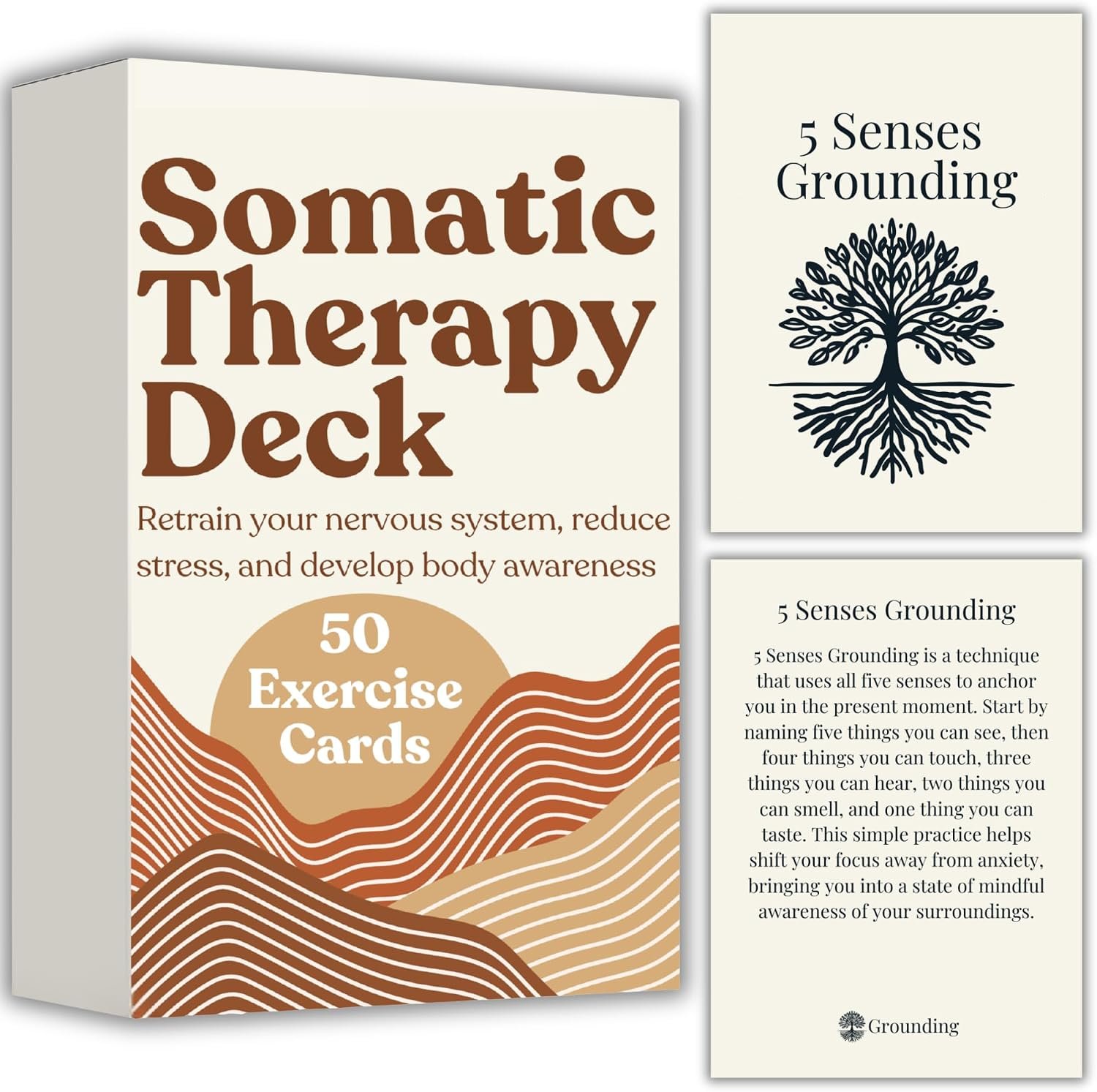 Somatic Therapy Cards: 50 exercises for nervous system regulation