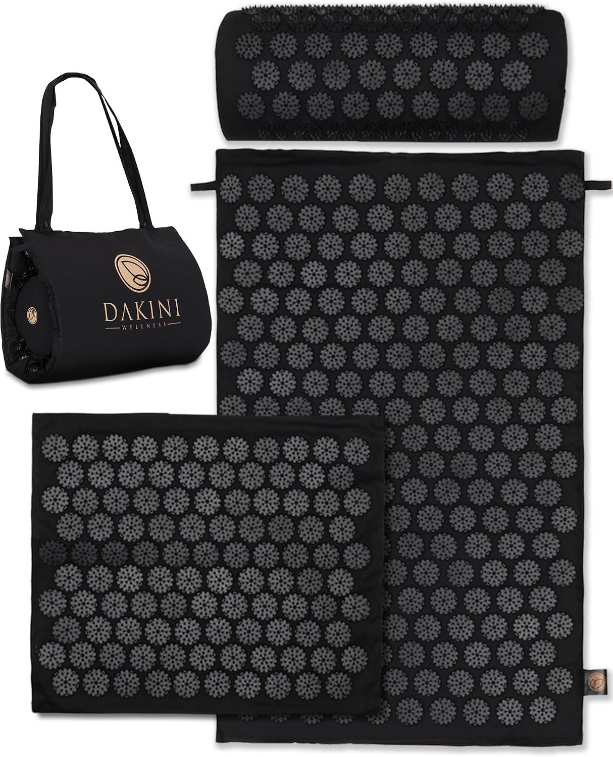 Acupressure Mat and Pillow Set with Mini Pad – Full Body Pain Relief