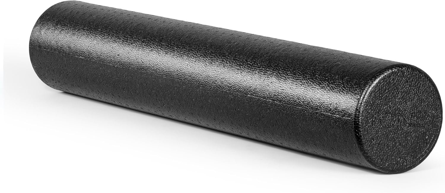 TONE Fitness Firm High-Density Foam Roller for Exercise, Massage & Recovery