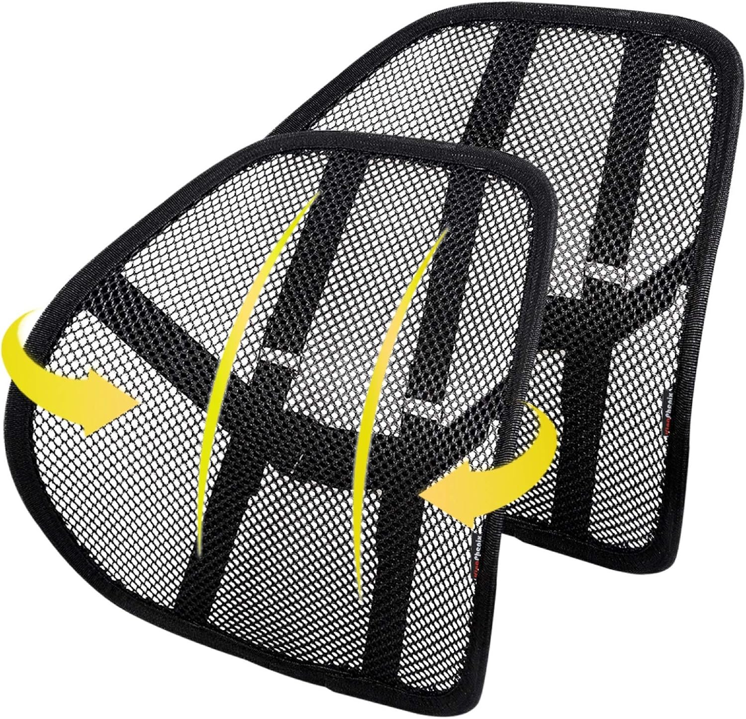 kingphenix 2-Pack Mesh Lumbar Support for Car and Office Chair Comfort